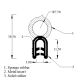 DRAUT-DX70 Rubber Seal 