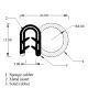 DRAUT-DX71 Rubber Seal 