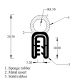 DRAUT-DX76 Rubber Seal 