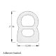DRAUT-SRS141 Rubber Seal 